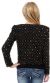 Sequin Beaded Checkered Print Jacket back